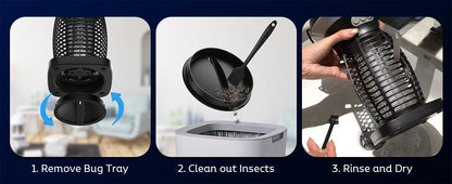 Outdoor Waterproof Solar Bug Zapper