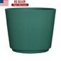 Durable UV Resistant Recycled Resin Planter with Drainage Holes