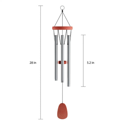 Weather Resistant Metal and Wood Wind Chimes