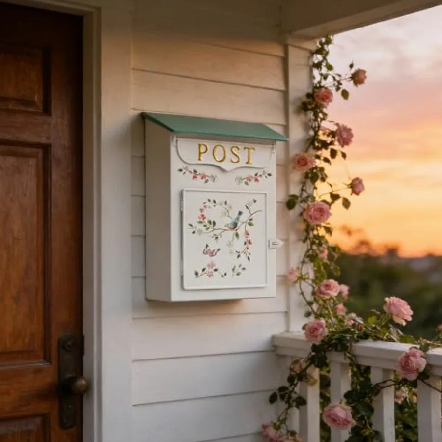 Vintage Wall Mount Mailboxe