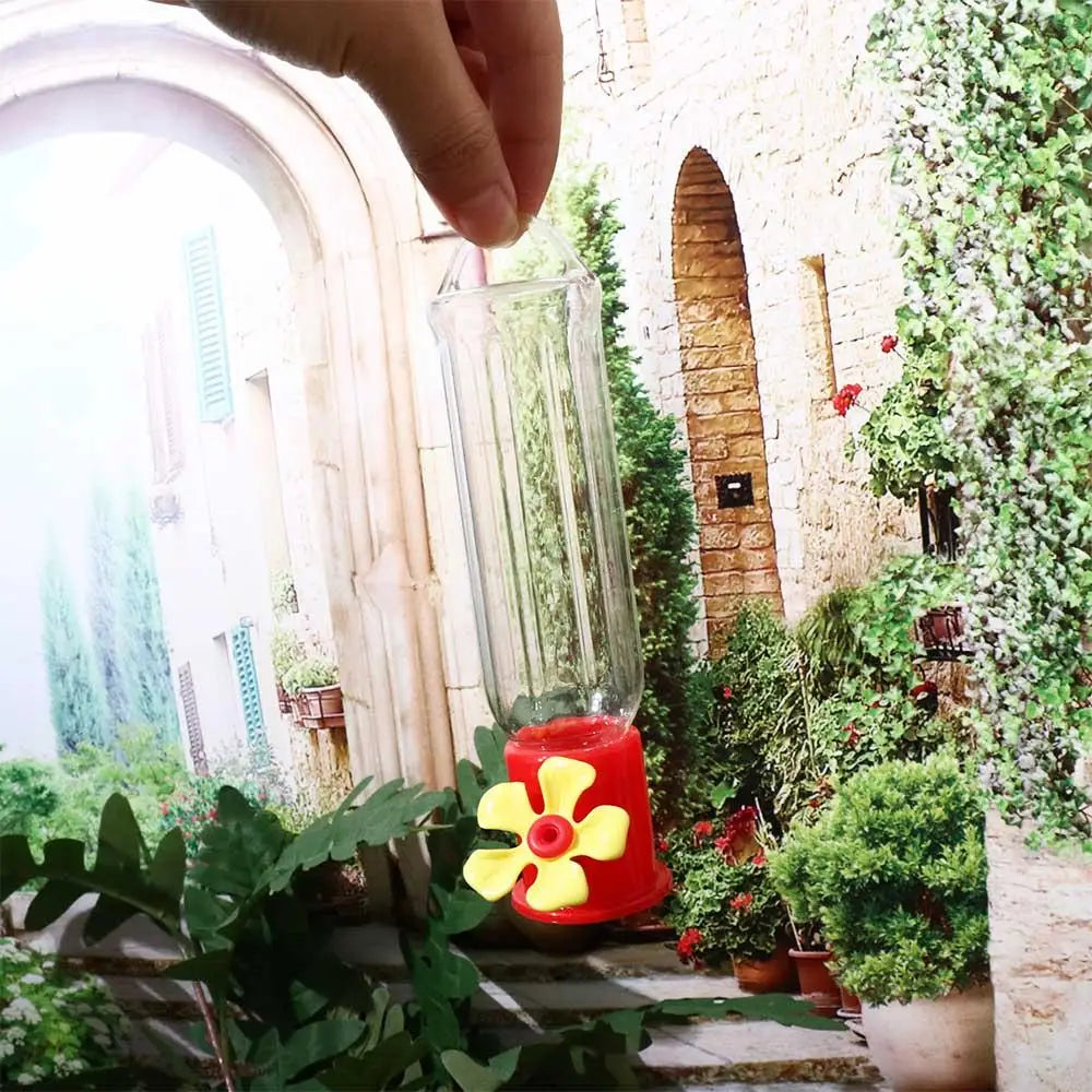 Transparent Plastic Leak-proof Hummingbird Feeder