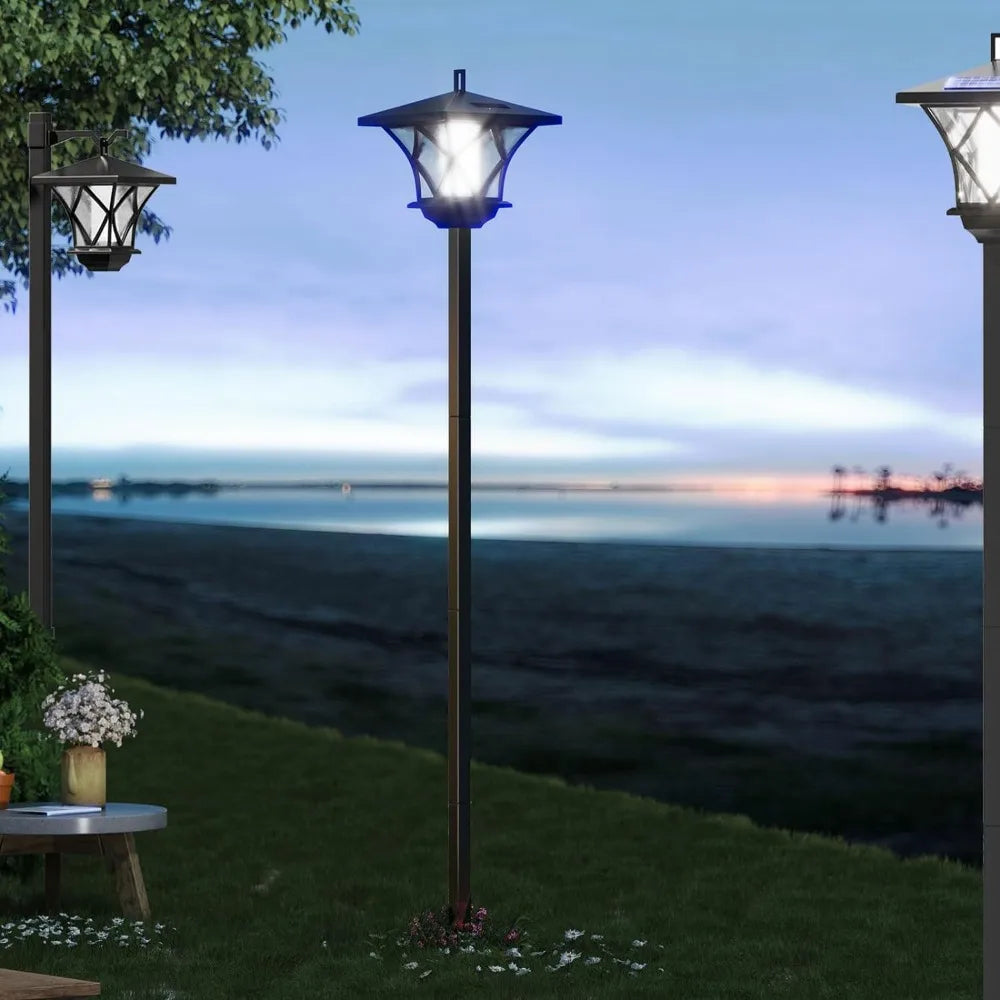 59'' Solar Lamp Post Light