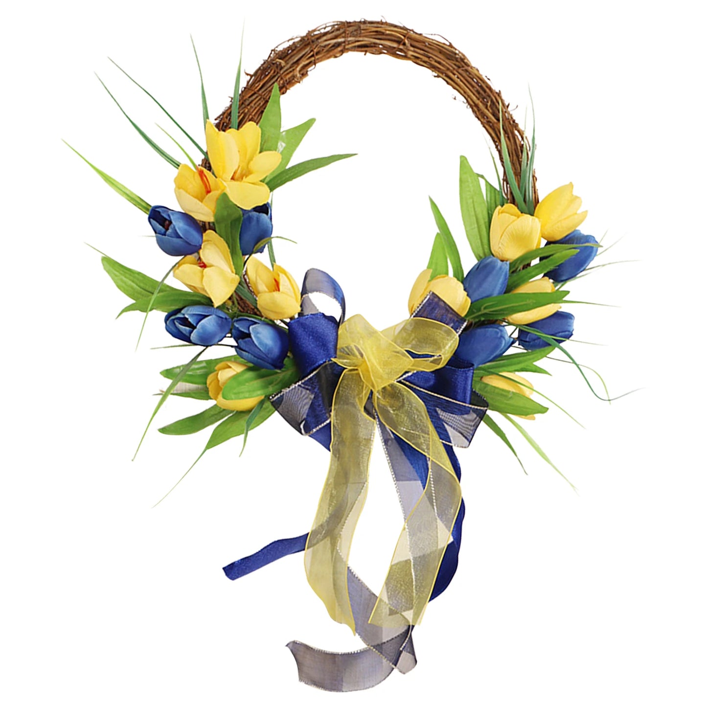 Tulip Spring Wreath