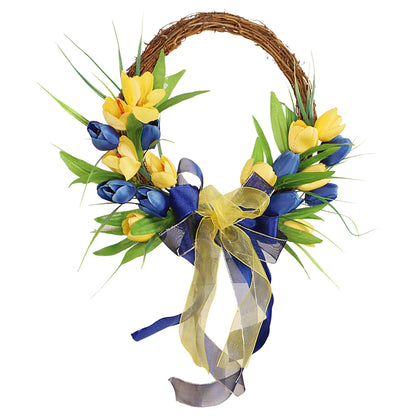 Tulip Spring Wreath