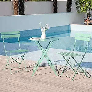 3 Piece Folding Bistro Set