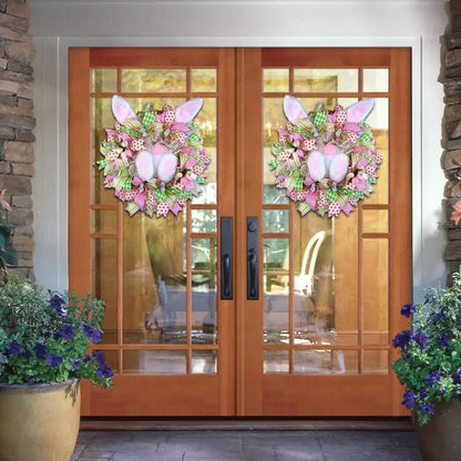 Easter Bunny Door Wreath