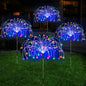 Solar Firework Lights Outdoor IP65 Waterproof Solar 8 Lighting Modes