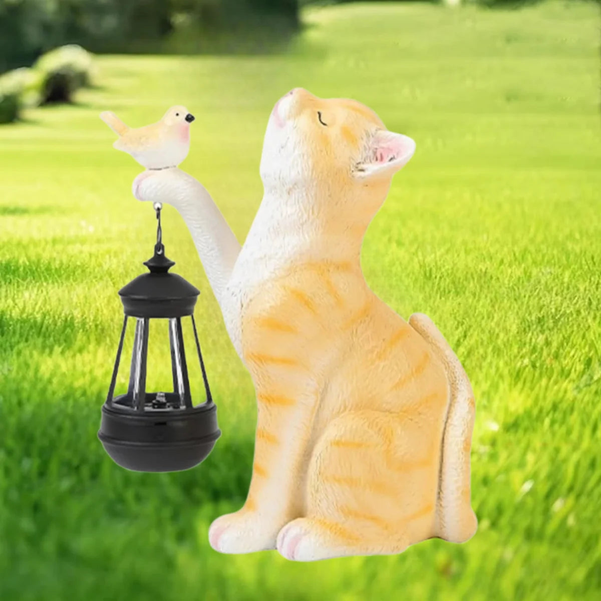10.5inch Outdoor Garden Solar Statue Light