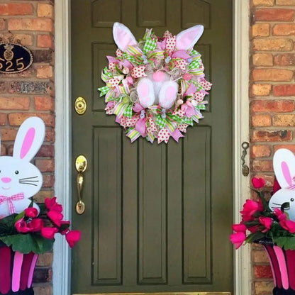 Easter Bunny Door Wreath