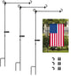 Outdoor Garden Flag Pole Bracket