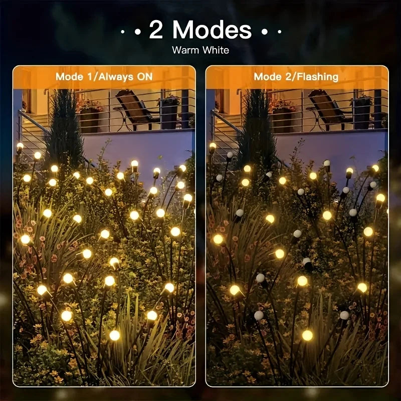 (2pcs) Solar Garden Lights