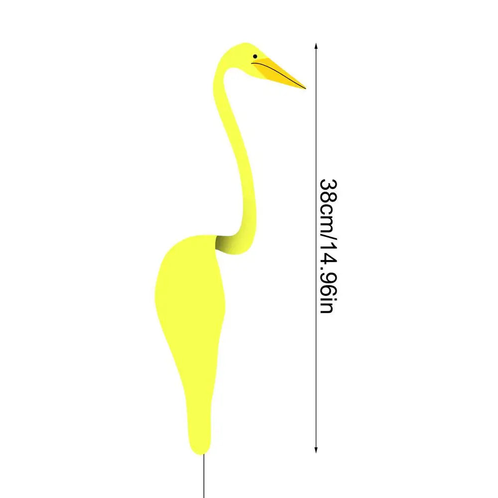 Flamingo Wind Spinner Garden Stake