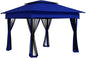 11' x 11' Pop Up Canopy with Removable Zipper Netting
