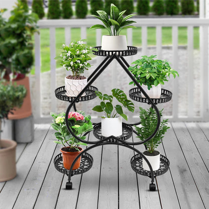 4 Tier Heart Flowerpot Stand