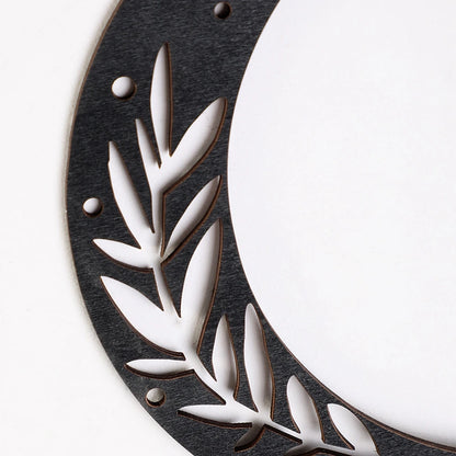 Wooden Moon Phase Garland Wall Hanging