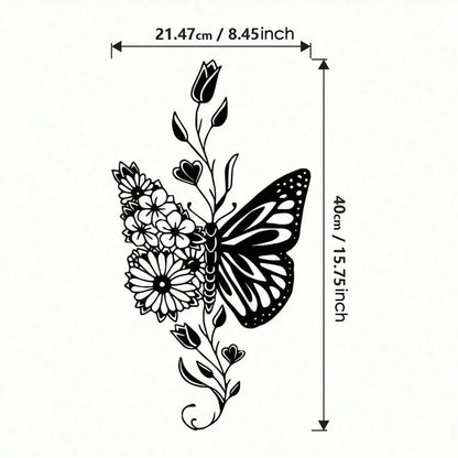 Large Butterfly Iron Wall Art