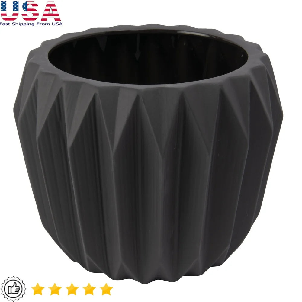 Stoneware Fluted Planter