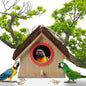 Outdoor Wooden Bird House Hanging Decoration