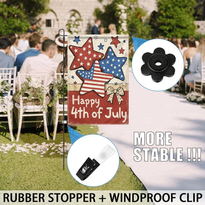 Happy 4th of July Garden Flag