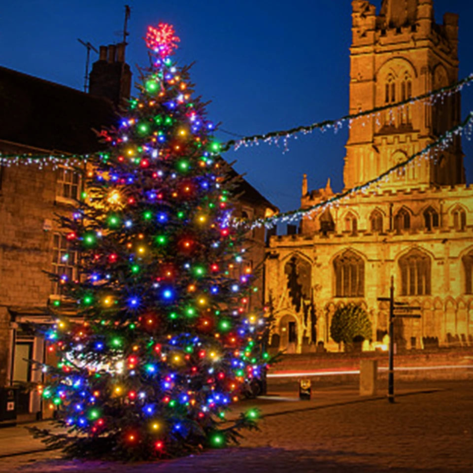 100M-10M Outdoor Waterproof Solar String Fairy Light