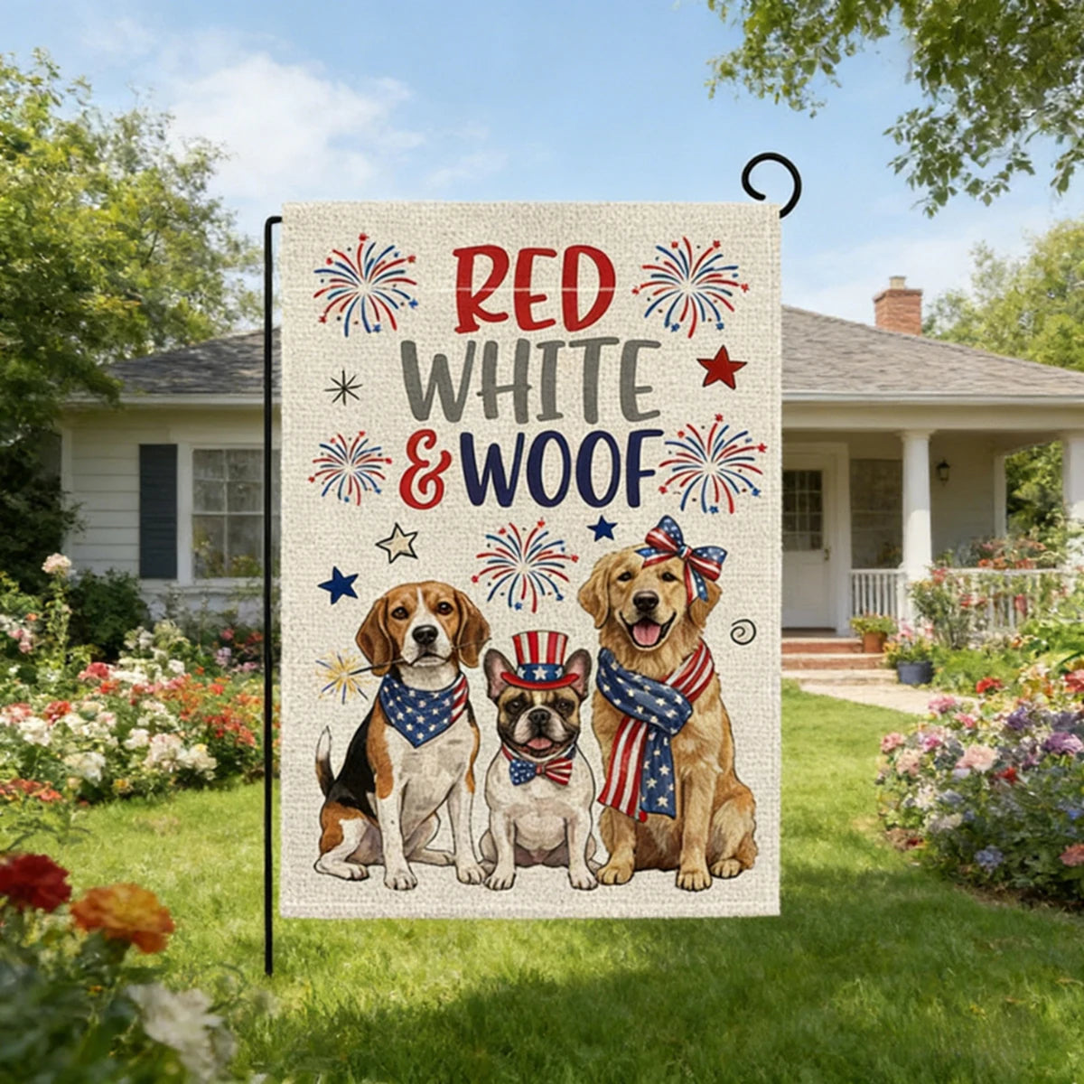 Patriotic Garden Flag