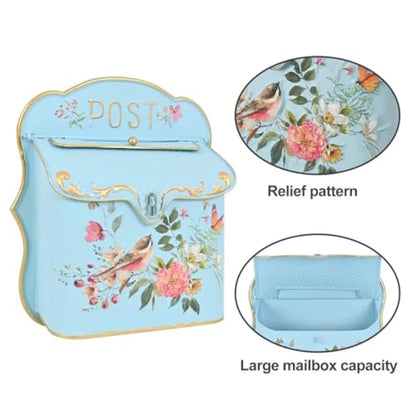Antique Style Wall Mount Mailbox