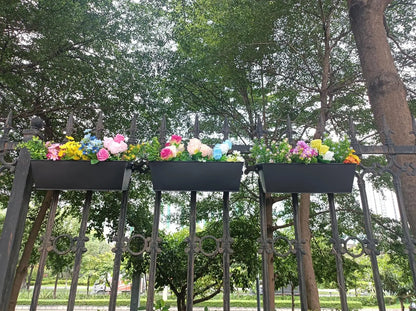 3 Pcs Large 16 Inch Planter Box for Railing
