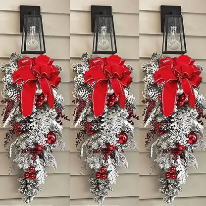 23.6in Christmas Teardrop Swag Decoration