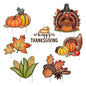 6 Piece Set Thanksgiving Yard Sign