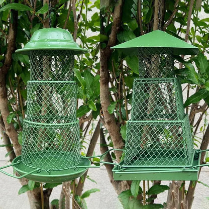 3-Layer Retractable Metal Bird Feeder