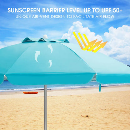 6.5FT Patio Beach Umbrella