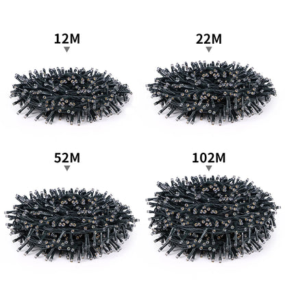 100M-10M Outdoor Waterproof Solar String Fairy Light