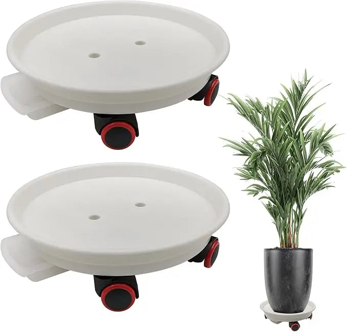 2pcs Plant Caddy with Wheels
