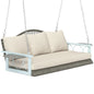 2 Person Wicker Hanging Porch Swing