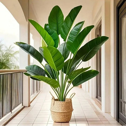 1pc 18 Leaves Artificial Banana Plant