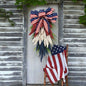 Patriotic Wreath for Front Door