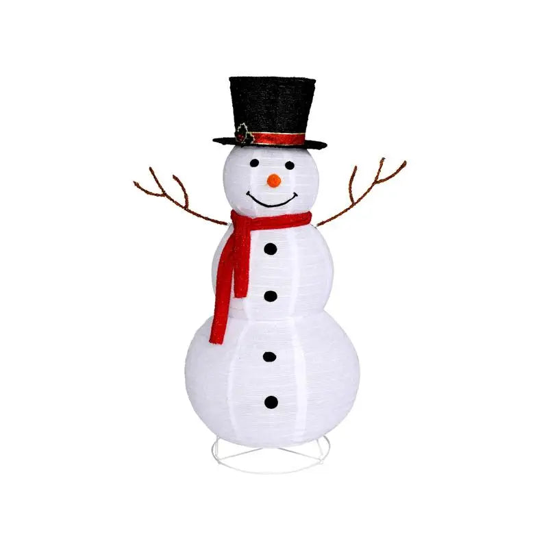 Snowman Fleece Garden Decoration