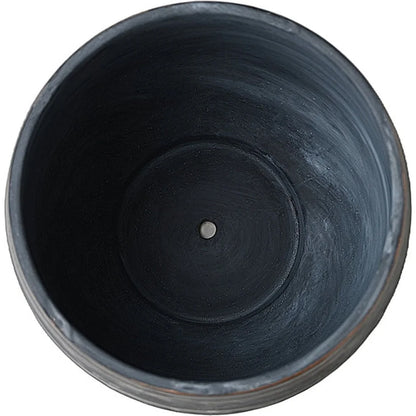 Ceramic Lynlee Planter 10 Inch Round Pot with Drainage Holes