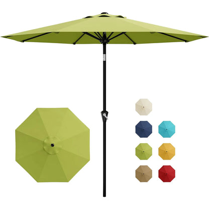 10FT Patio Umbrella With Crank Lift & Tilt