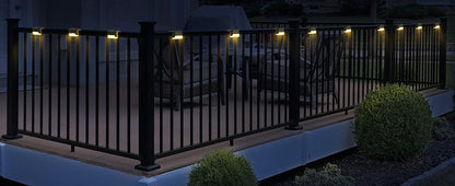16-Pack Outdoor Solar Deck Lamp For Stairs, Steps, Fences, Yards, Patios And Paths