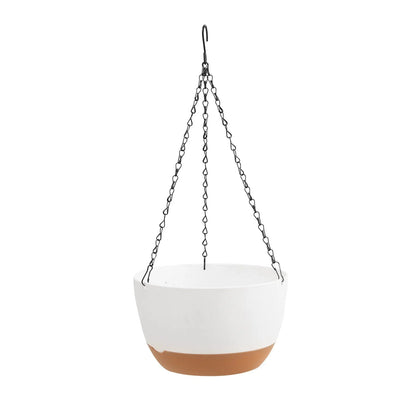 Hanging 10 Inch Self-Watering Flower Pot 2 Pack Indoor & Outdoor