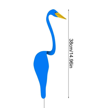 Flamingo Wind Spinner Garden Stake