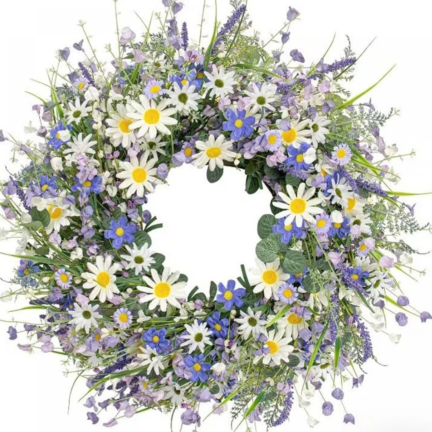 Colorful Sunflower Wreath