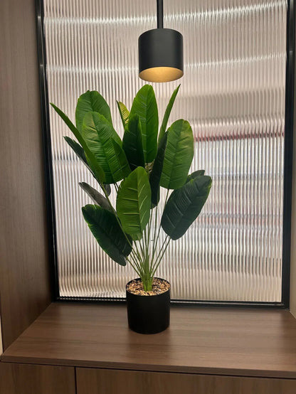 1pc 18 Leaves Artificial Banana Plant