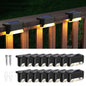 16-Pack Outdoor Solar Deck Lamp For Stairs, Steps, Fences, Yards, Patios And Paths