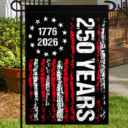 250 Years America Garden Flag