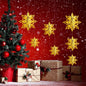 Snowflake Decor 3D Paper Snowflake Hanging Ornaments