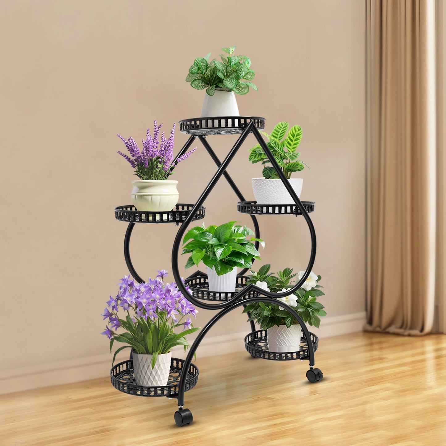 4 Tier Heart Flowerpot Stand