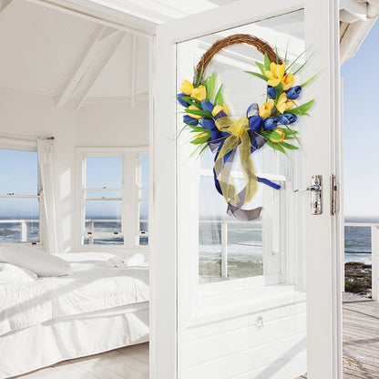 Tulip Spring Wreath