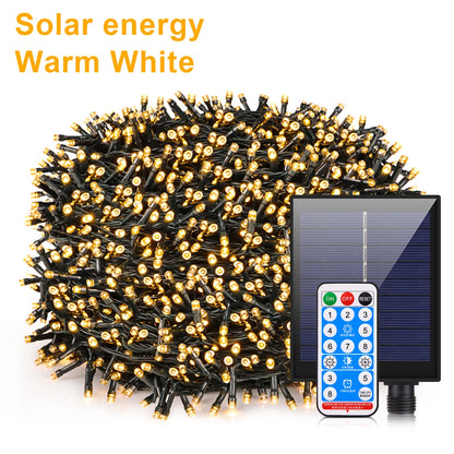 100M-10M Outdoor Waterproof Solar String Fairy Light
